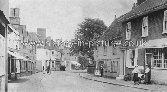 The High Street, Dedham, Essex. c.1903